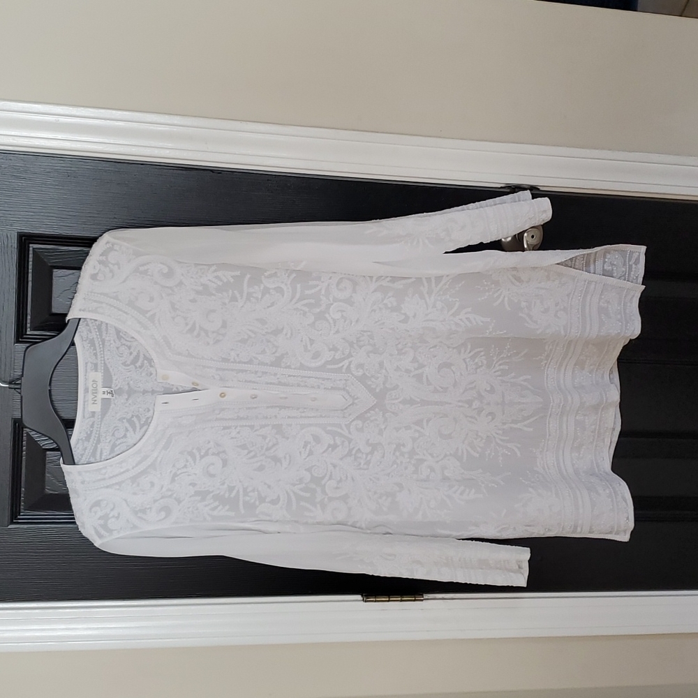 NVELOP Made In USA White Tunic